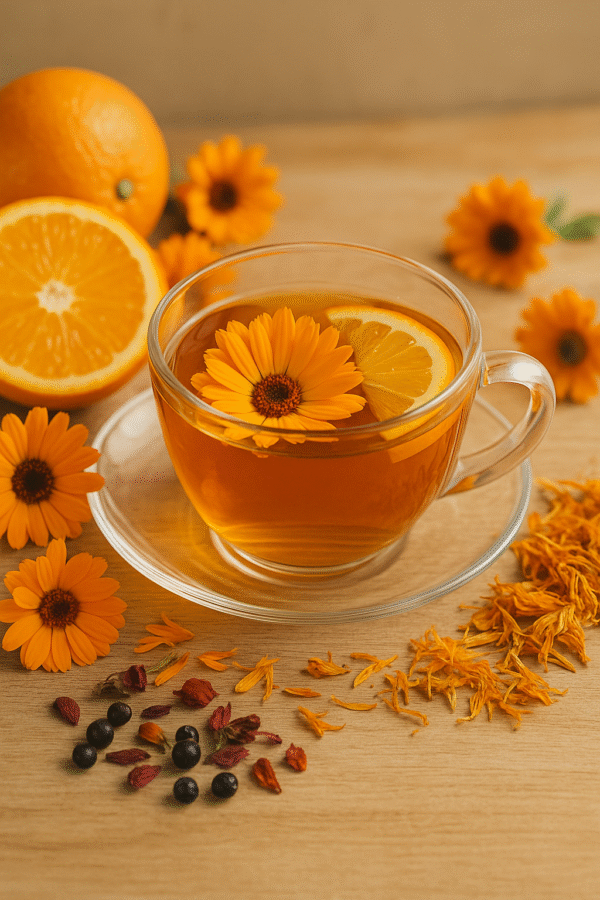 Té de Naranja y Caléndula