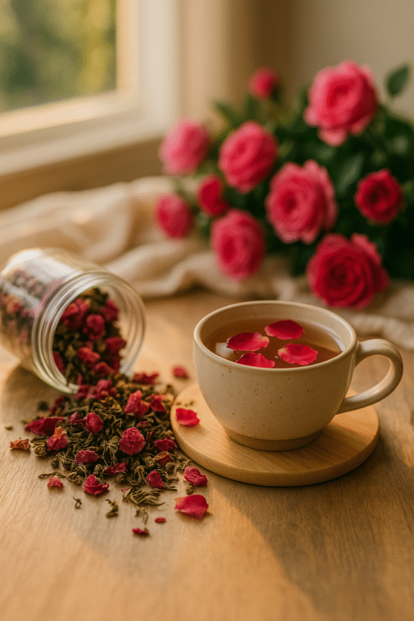 Té de Flores de Rosas Té de Flores de Rosas